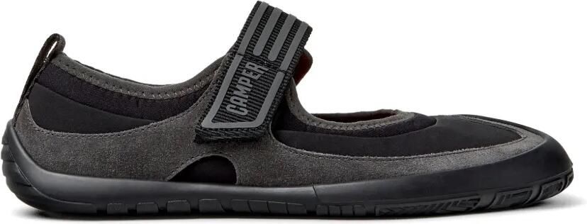 Camper Peu Path ballerina's met klittenband Zwart