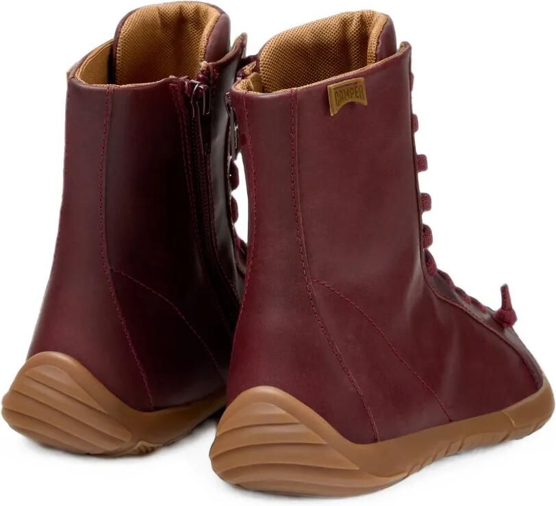 Camper Peu Path+ enkellaarzen met veters Rood - Foto 3