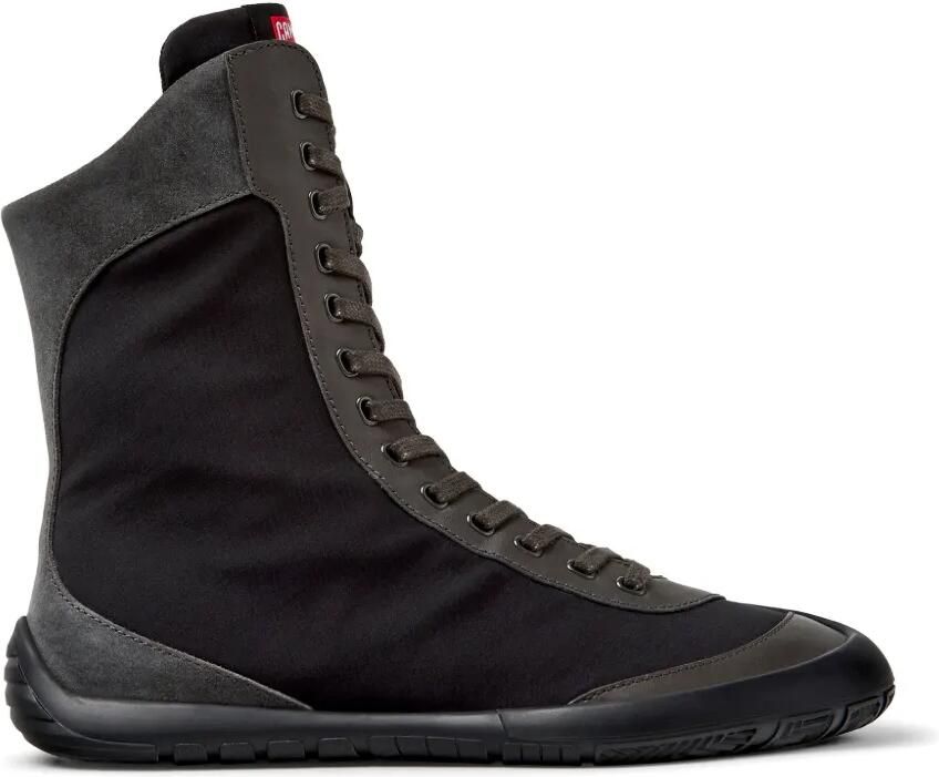 Camper Peu Path+ enkellaarzen met veters Zwart