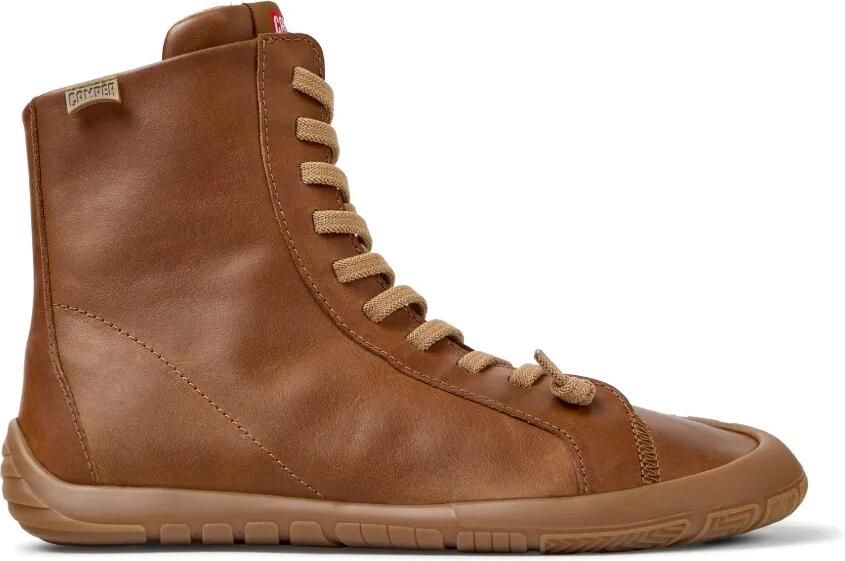 Camper Peu Path+ leren enkellaarzen Bruin