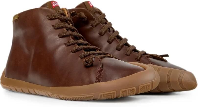 Camper Peu Path+ leren enkellaarzen Bruin - Foto 4