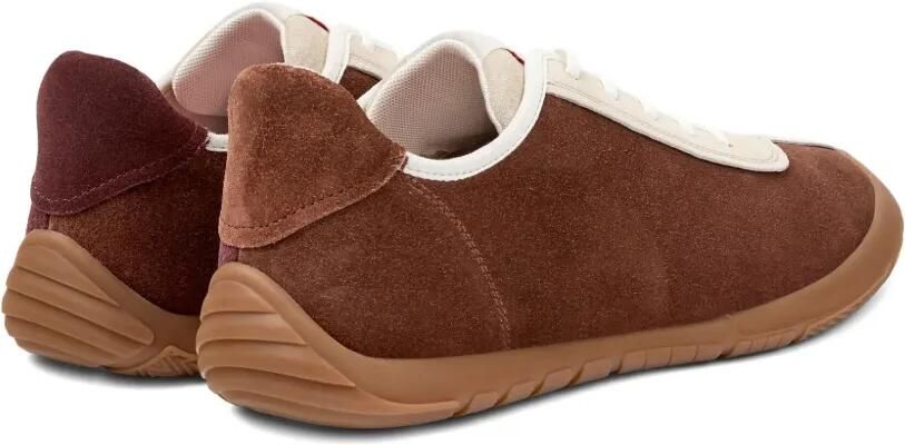 Camper Peu Path sneakers met suède vlak Bruin - Foto 3