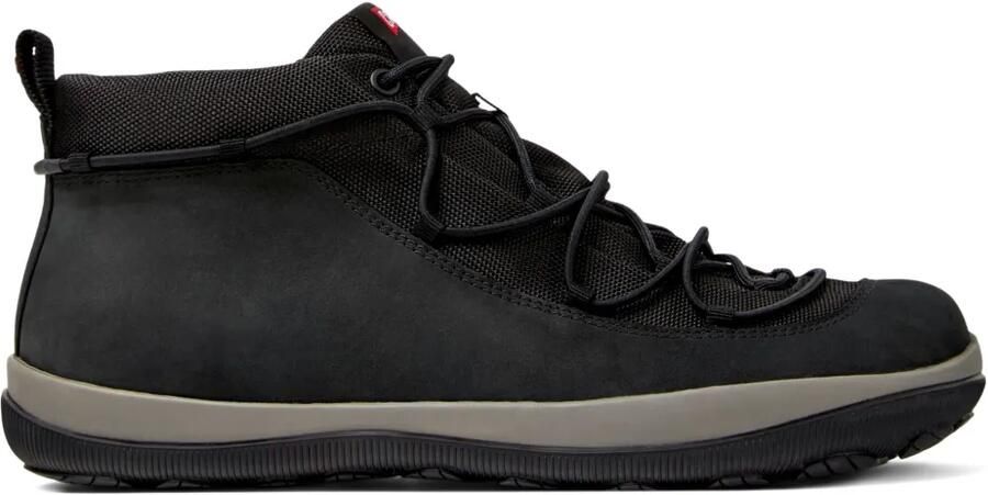 Camper Peu Pista desert boots met mesh vlak Zwart