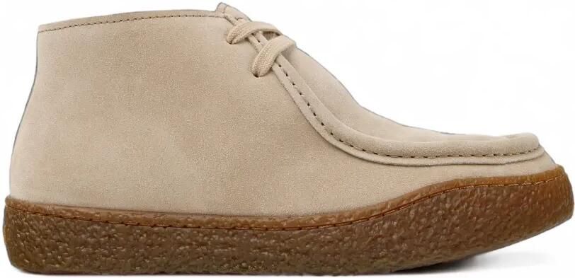 Camper Peu Terreno leren enkellaarzen Beige