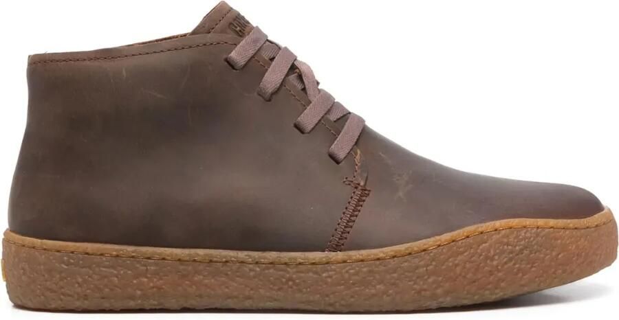 Camper Peu Terreno leren high-top sneakers Bruin