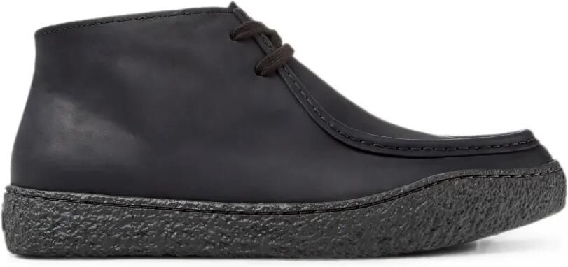 Camper Peu Terreno nubuck leren enkellaarzen Zwart