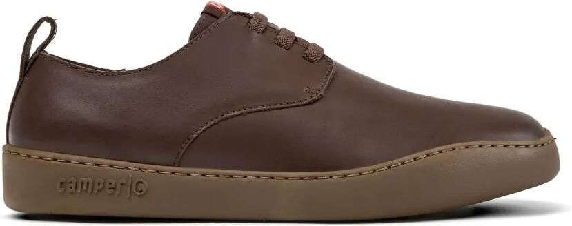 Camper Peu Touring leren veterschoenen Bruin