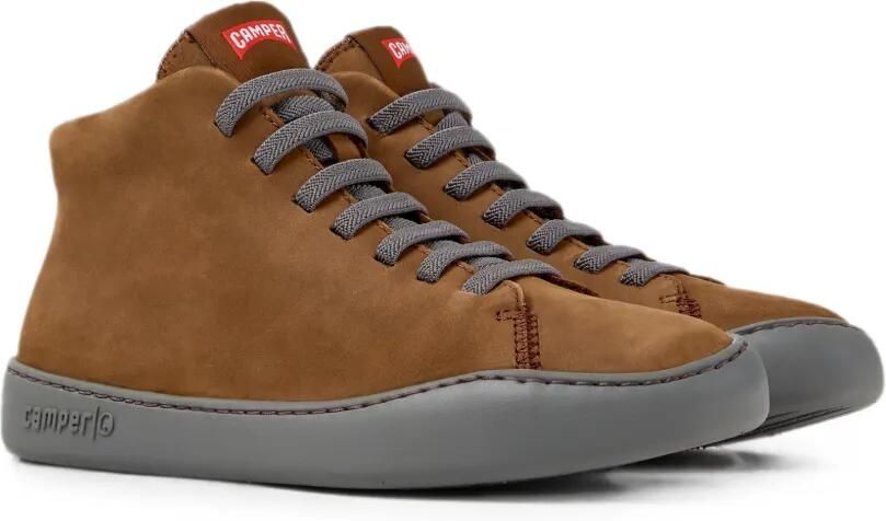 Camper Peu Touring nubuck leren sneakers Bruin - Foto 4