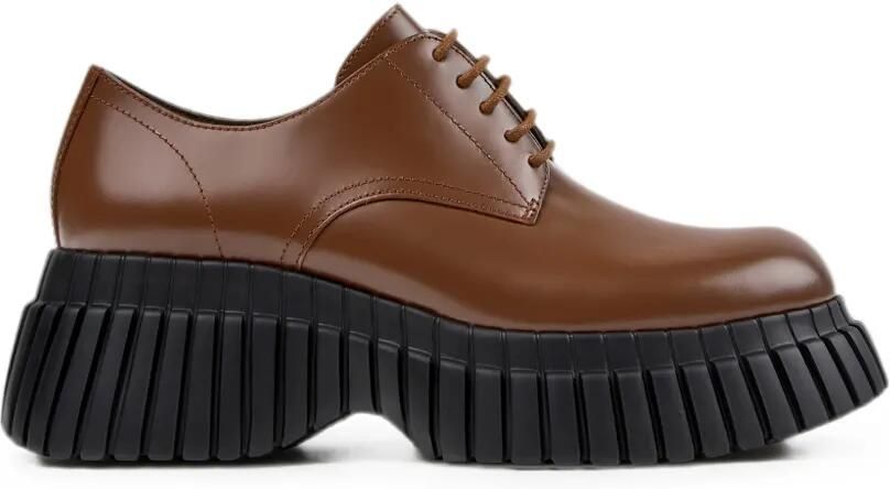 Camper Pix BCN derby schoenen met plateauzool Bruin