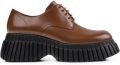 Camper Pix BCN derby schoenen met plateauzool Bruin - Bruin