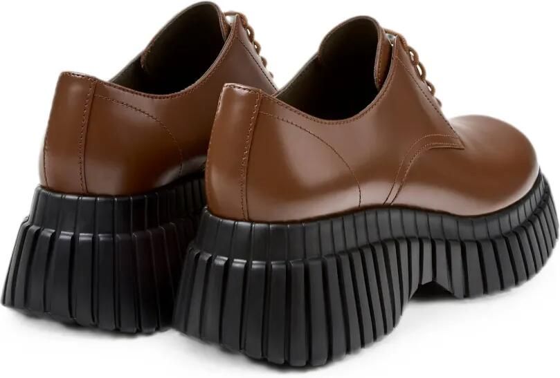 Camper Pix BCN derby schoenen met plateauzool Bruin - Foto 3
