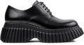 Camper Pix BCN derby schoenen met plateauzool Zwart - Zwart
