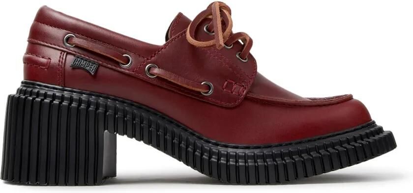Camper Pix leren loafers Rood