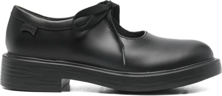 Camper Ribbon loafers met veters Zwart