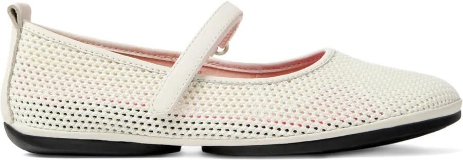 Camper Right ballerina's met bandje Beige