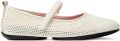 Camper Right ballerina's met bandje Beige - Beige