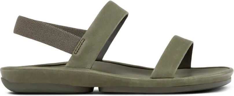 Camper Right Isla leren sandalen Groen