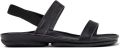 Camper Right Isla leren sandalen Zwart - Zwart