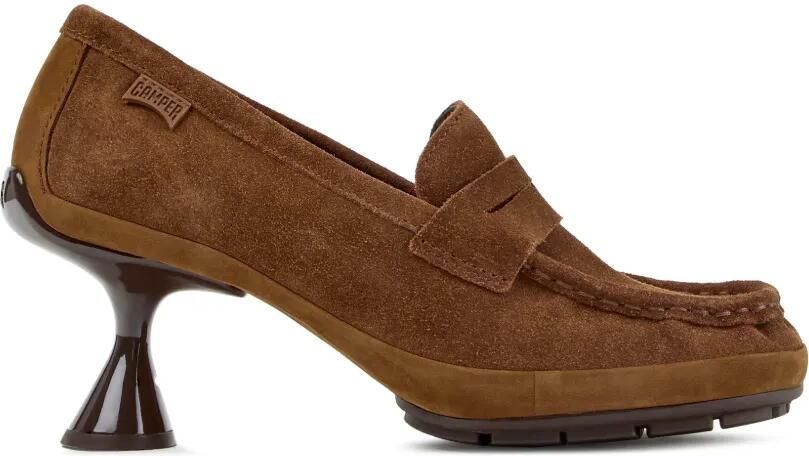 Camper Right Left leren loafers Bruin