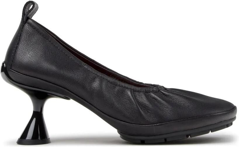 Camper Right Left leren pumps met hak Zwart