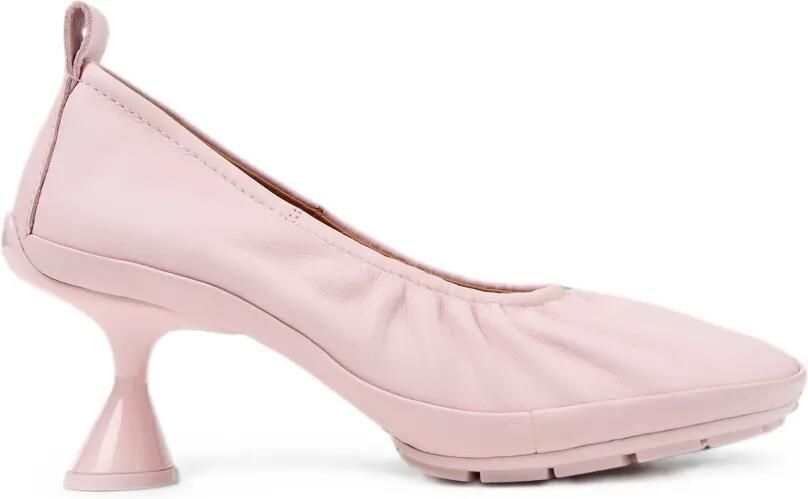 Camper Right Left leren pumps met sculpturale hak Roze