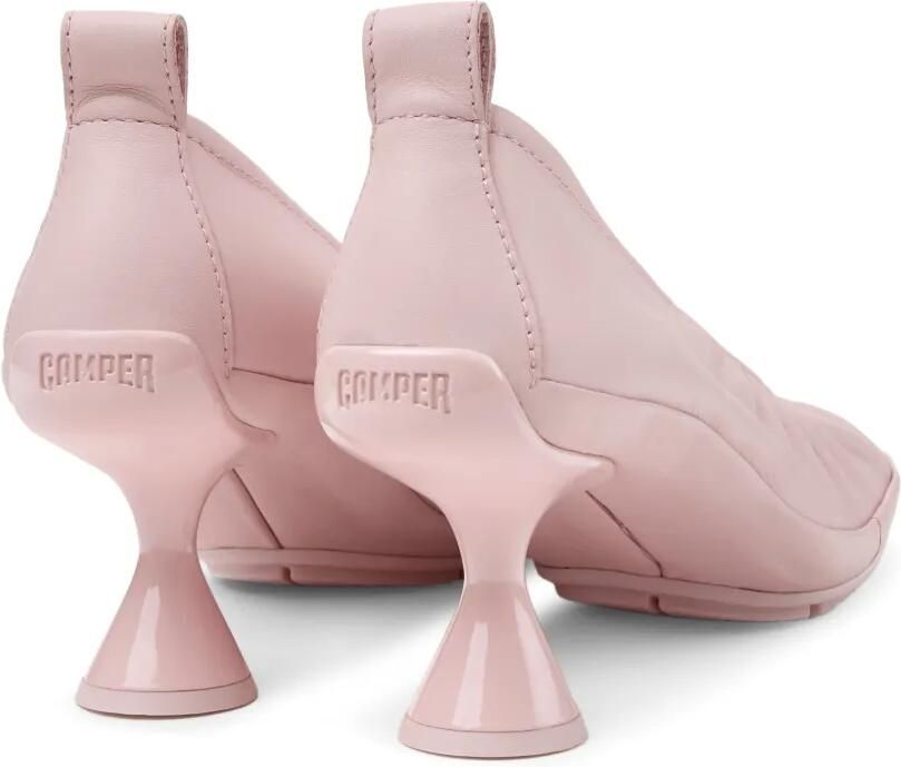 Camper Right Left leren pumps met sculpturale hak Roze - Foto 3