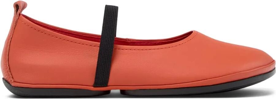 Camper Right leren ballerina's met elastische band Oranje