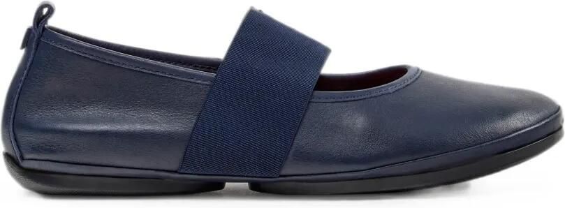 Camper Right Nina ballerina's met elastisch bandje Blauw