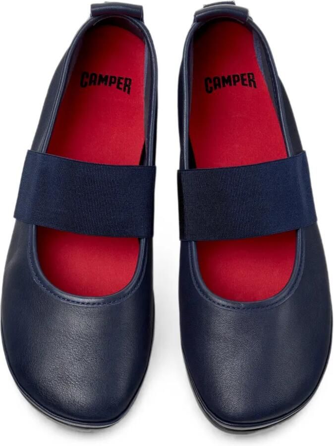 Camper Right Nina ballerina's met elastisch bandje Blauw - Foto 2
