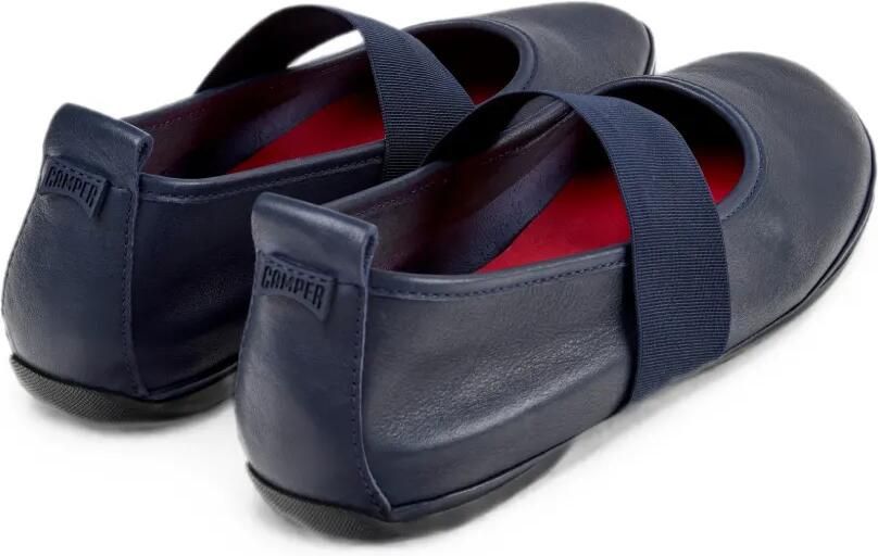 Camper Right Nina ballerina's met elastisch bandje Blauw - Foto 3