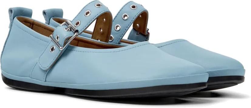 Camper Right Nina ballerina's met gespbandje Blauw - Foto 5