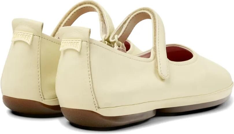 Camper Right Nina ballerina's met klittenband Beige - Foto 3