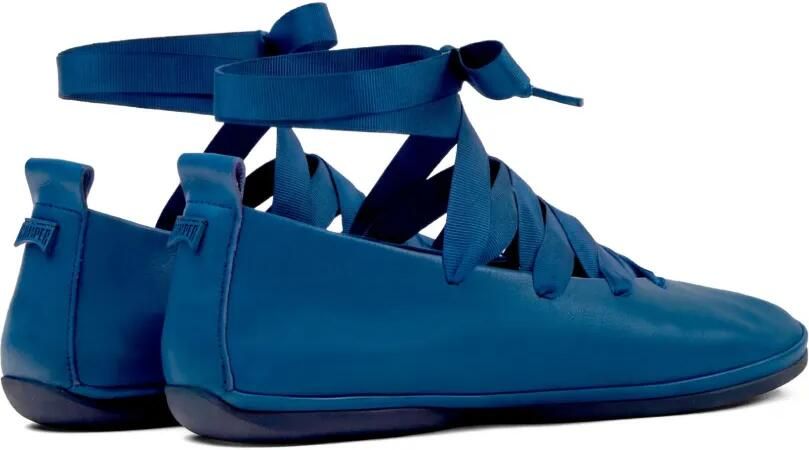 Camper Right Nina leren ballerina's Blauw - Foto 4