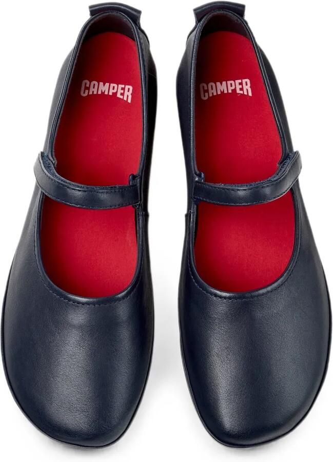 Camper Right Nina leren ballerina's Blauw - Foto 2