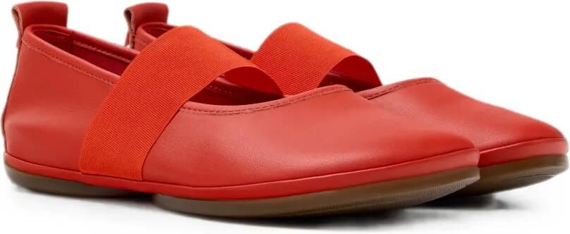 Camper Right Nina leren ballerina's Rood - Foto 4