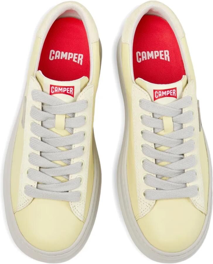 Camper Runner Four soepele leren sneakers Geel - Foto 2