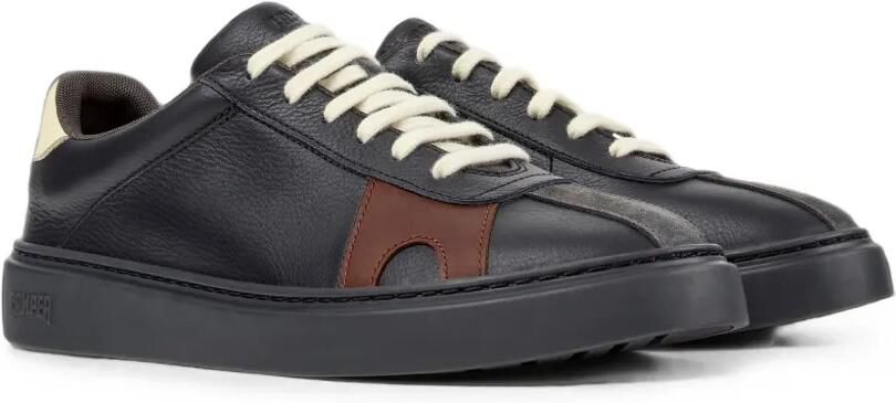 Camper Runner Twentyfive Twins leren sneakers Zwart - Foto 4