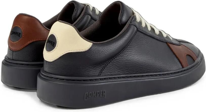 Camper Runner Twentyfive Twins leren sneakers Zwart - Foto 3