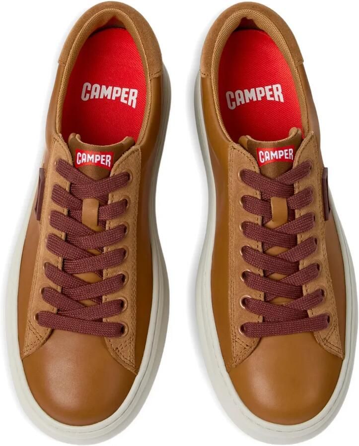 Camper Smooth Runner Four sneakers Bruin - Foto 2