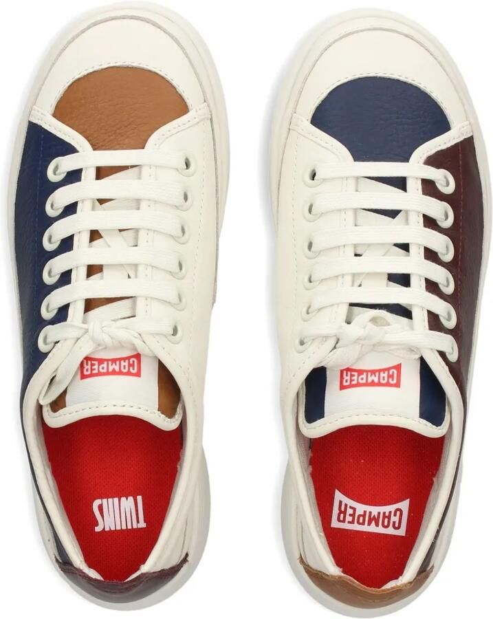Camper Sneakers met leren vlakken Bruin - Foto 2