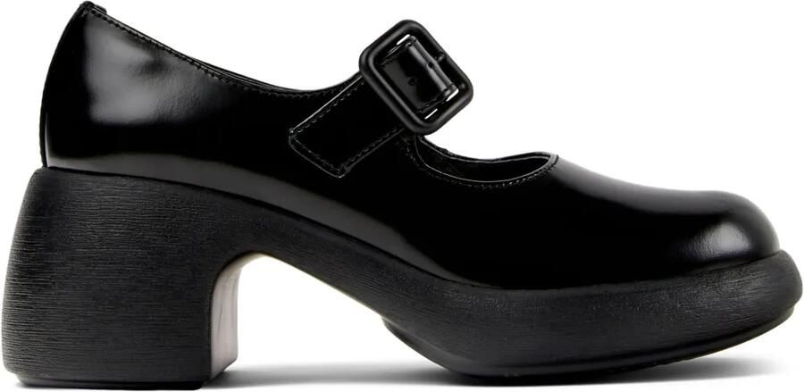 Camper Thelma II pumps met plateauzool en gesp Zwart