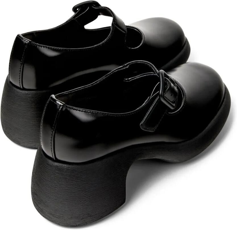 Camper Thelma II pumps met plateauzool en gesp Zwart - Foto 2