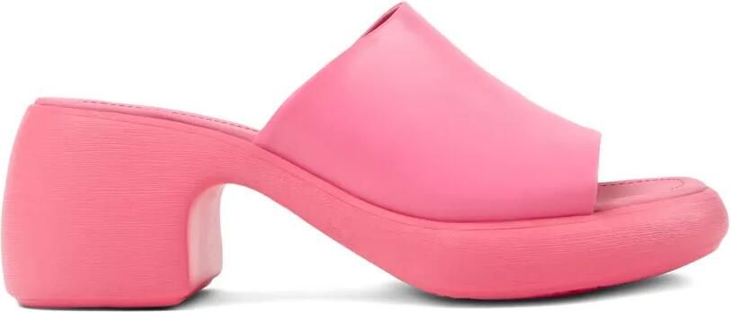 Camper Thelma leren sandalen Roze