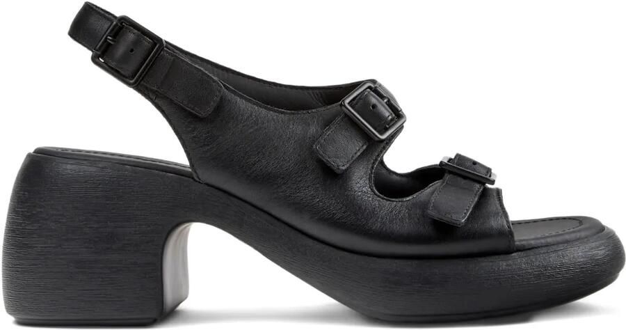 Camper Thelma sandalen met gespsluiting Zwart