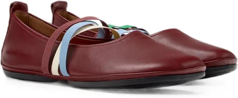 Camper Twins ballerina's Rood - Foto 5