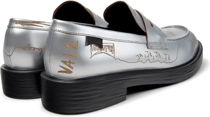 Camper Twins Dean loafers Zilver - Foto 3