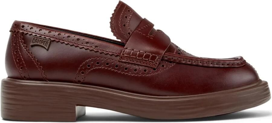 Camper Twins Dean soepele loafers Bruin