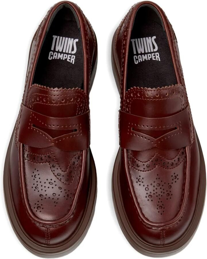 Camper Twins Dean soepele loafers Bruin - Foto 2