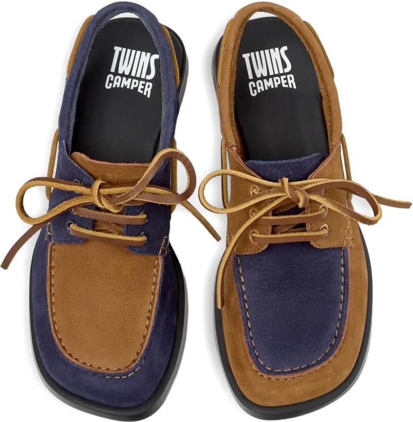 Camper Twins derby veterschoenen Blauw - Foto 2
