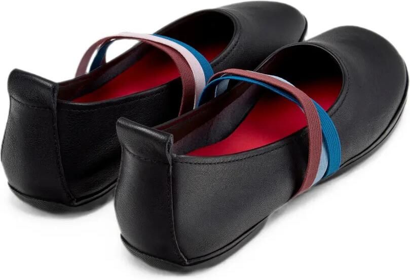 Camper Twins leren ballerina's Zwart - Foto 3